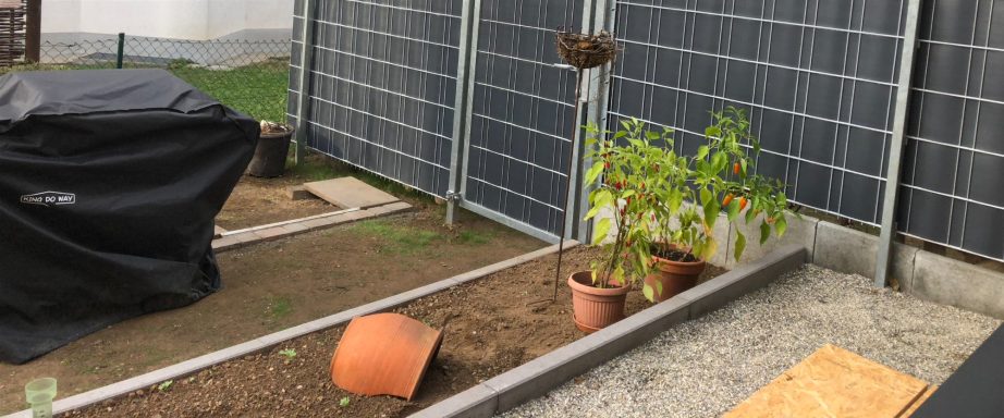 Garten NEU in Arbeit
